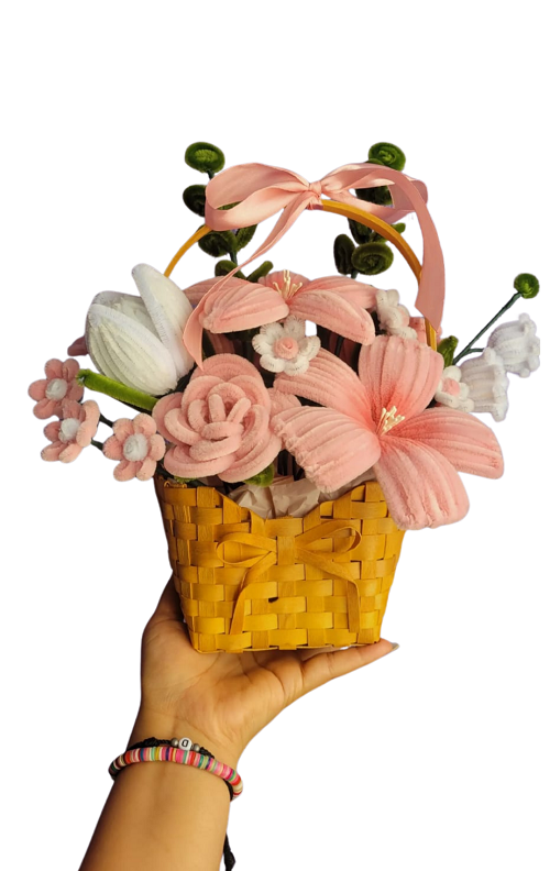 Canasta floral
